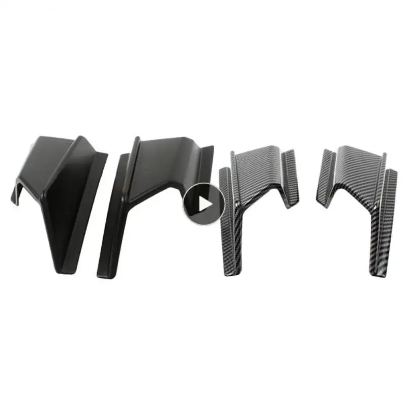 

Reduce The Dirt Modified Body Motorcycle Decoration Carbon Fiber Motorcycle Side Wing Wind Wing Deflector Durable Protective