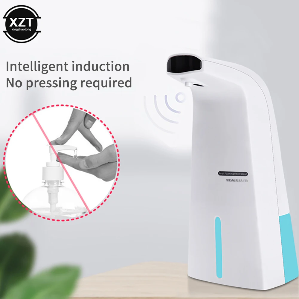 

300ML Electric IR Sensor Soap Dispenser ABS Automatic Foaming Touchless Bathroom Pump Kitchen Fixture Kitchens Sink Accessories