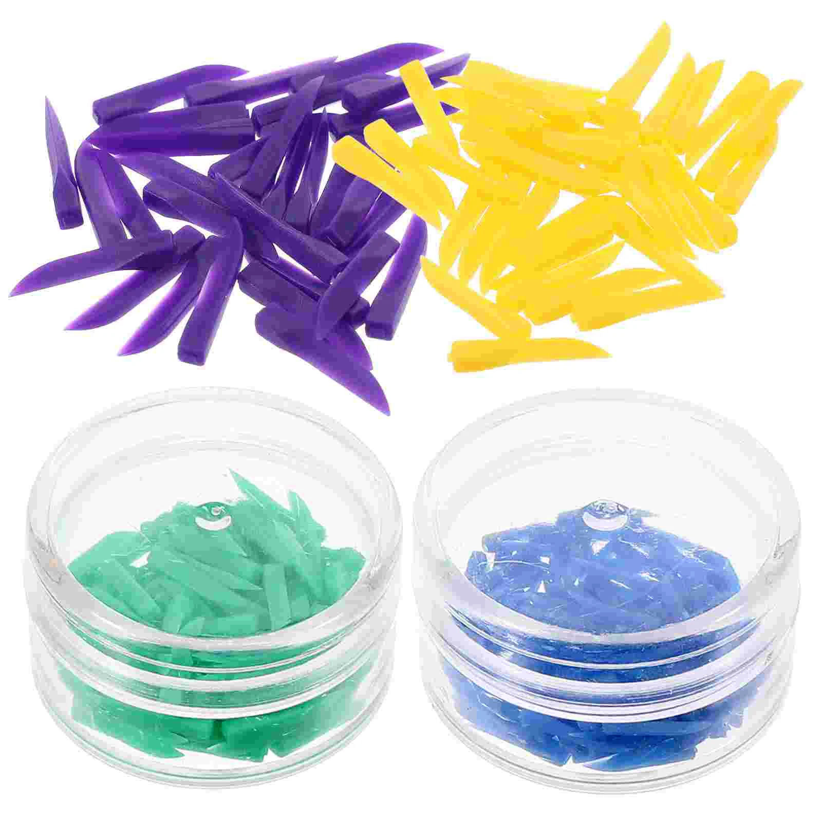 

400 pcs Disposable Dental Wedges Medical Plastic Wedges Interdental Wedges Tools