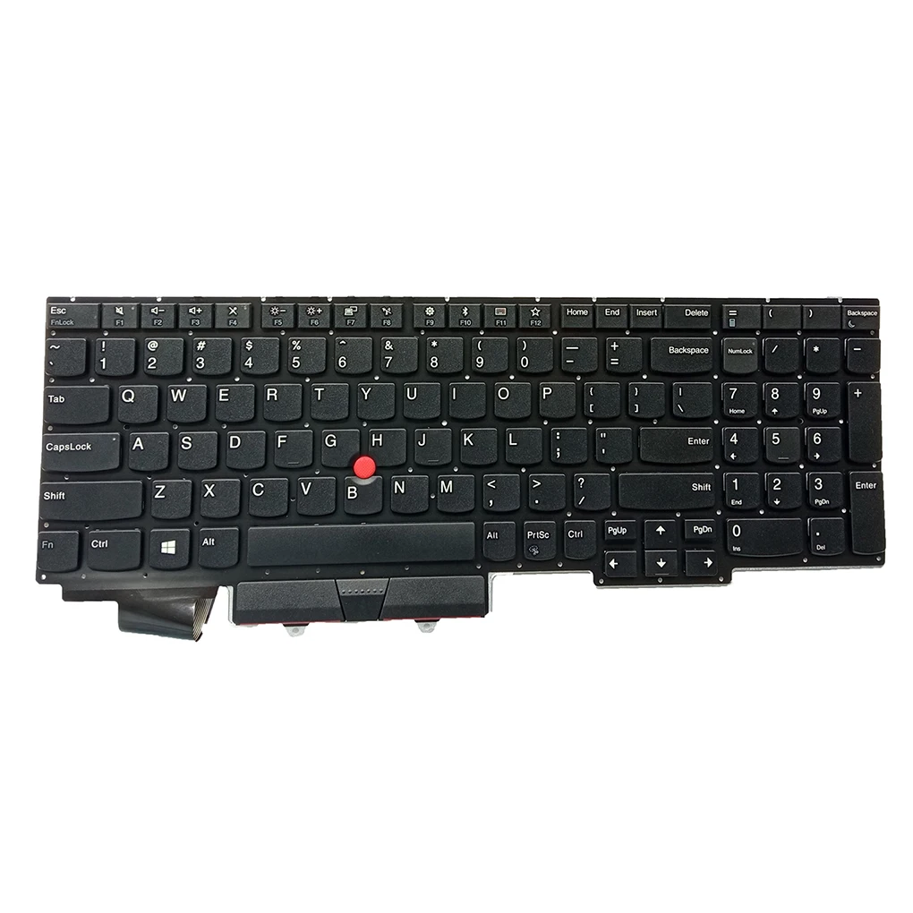 

Keyboard Key Board Pointer Computer Keypads Replacement for Thinkpad E15