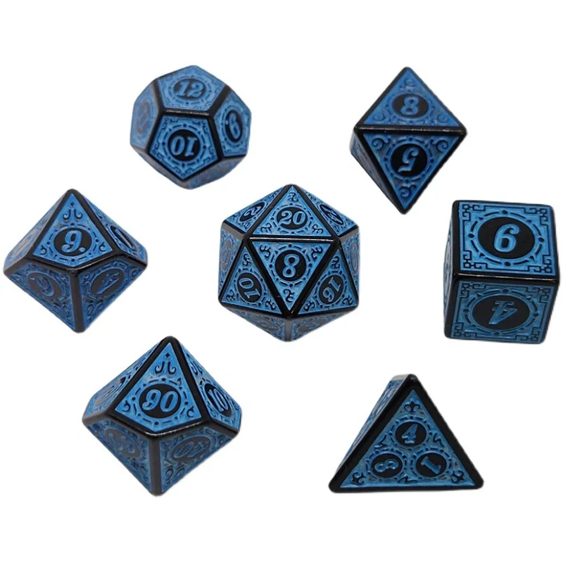 

Polyhedral Acrylic Table Game Dice D20 Dice for Math Dice Games Acrylic Dices Kit For Party Favor Board Game Lovers Dice Kit