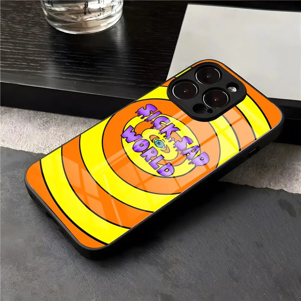 Фото Чехол для телефона D-Daria Morgendorffer для iPhone 17 Air 16 E Pro Max 15 14 13 Mini 12 Pro 11 Max Plus, черный, стеклянный №1