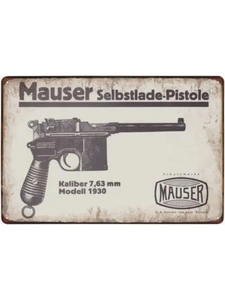 

Металлическая скульптура Mauser C96 Model 1930 CIFBUY