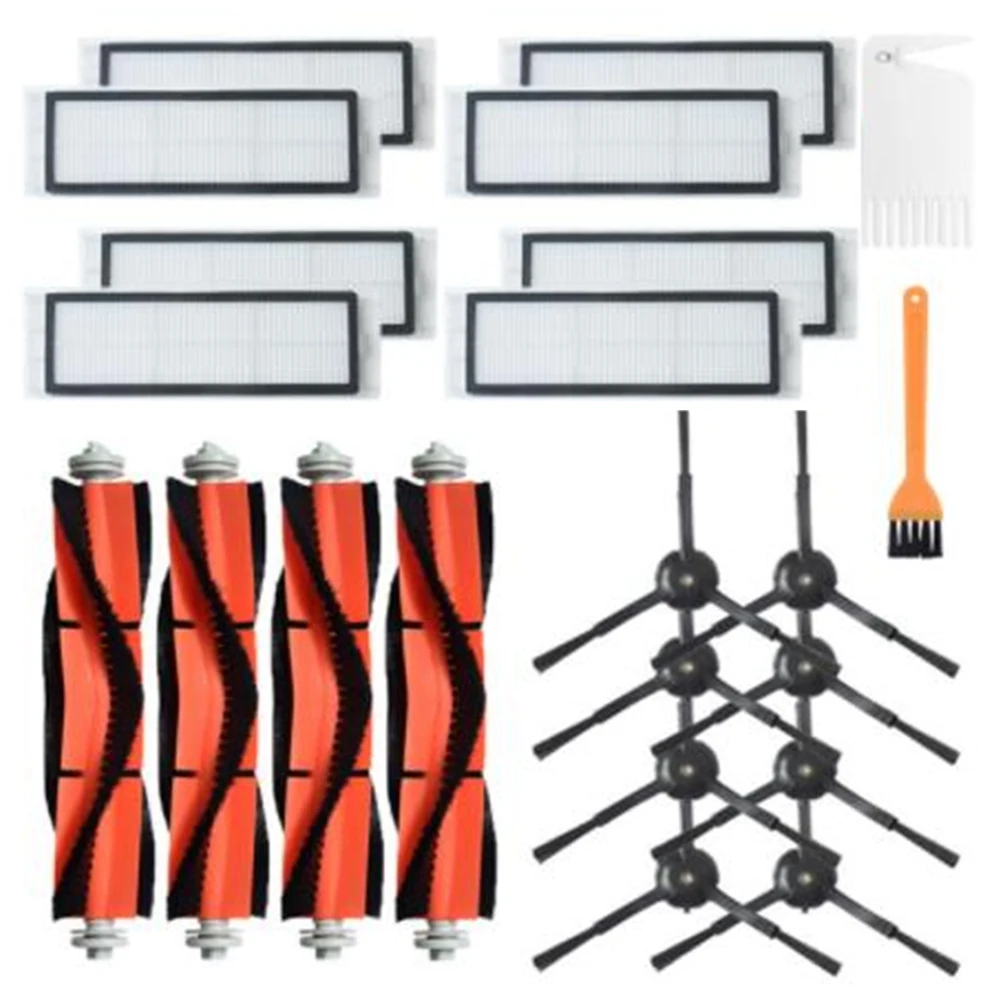 

Main Brush Side Brush Filter for Roborock S6 MAXV S6 S5 MAX Sweeping Robot Replacement Parts