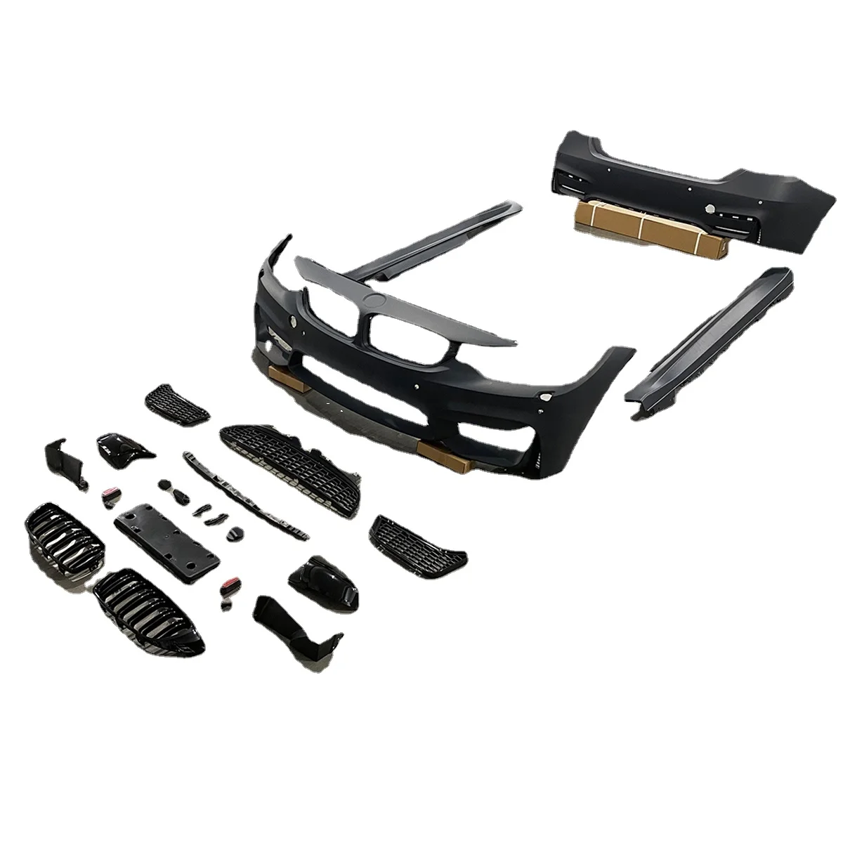 

F32 F36 M4 Style PP Material Front Bumper Rear Bumper FOR BMW 4 SERIES F32 F36 body kit
