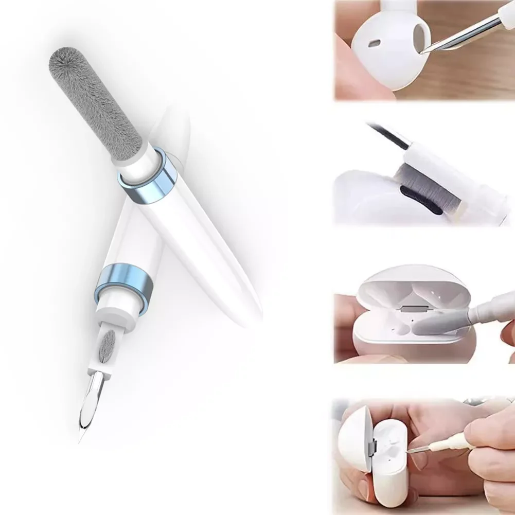 

3 in 1 Earbuds Clean Brush for Beats Studio Buds/Airpods 3 Bluetooth-compatible Earphones Case Cleaning Pen Tools