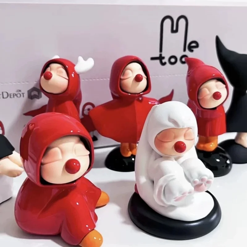 Фото Новинка! Оригинальный Huawei! Коллекционная фигурка Me Too Artist Series Blind Box: Оригинальная художественная смоляная статуэтка для декора рабочего стола, подарок №3