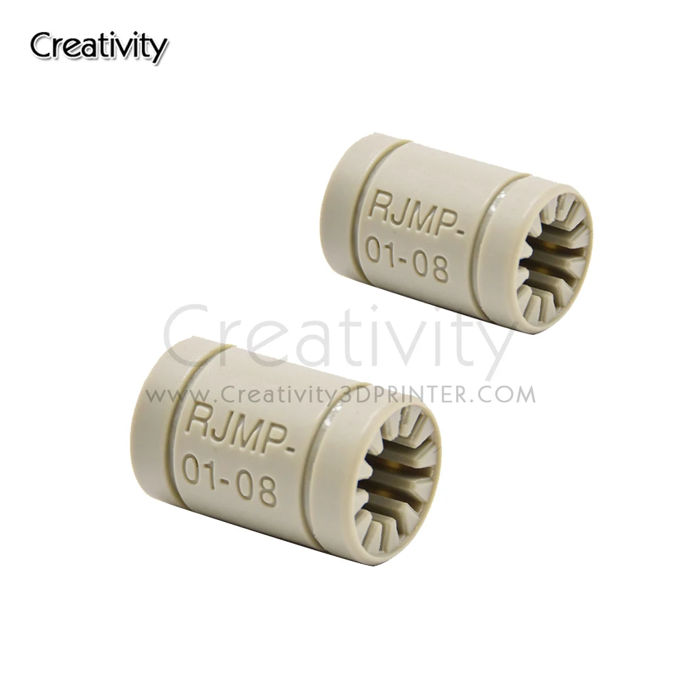 5 шт. пластиковые детали флуоресцентный подшипник твердый полимер LM8UU 8 мм