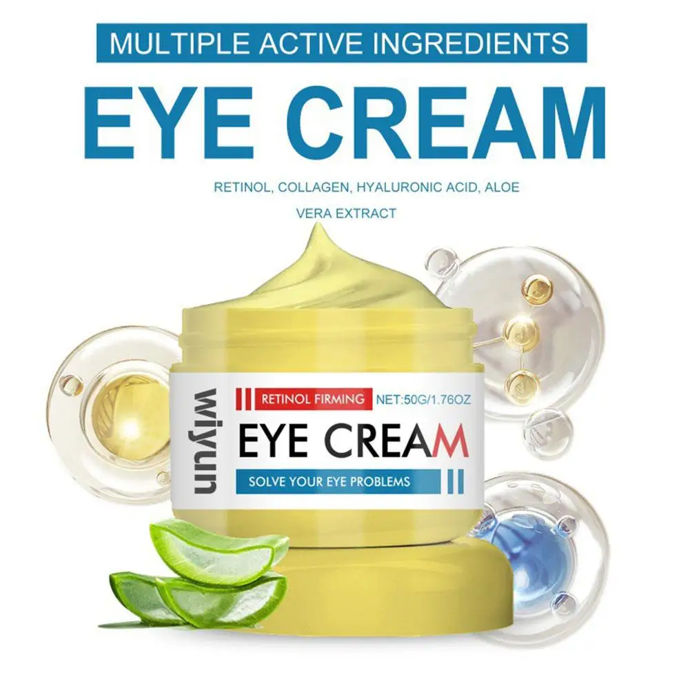 Крем для глаз с ретинолом против темных кругов удаления мешков под глазами