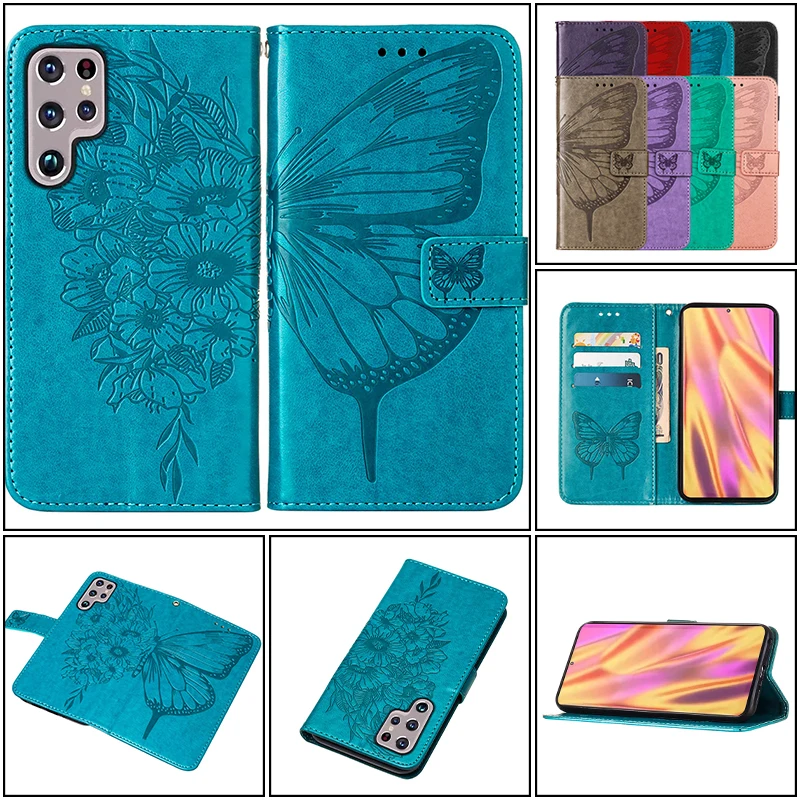 

Luxurt Flip Leather Phone Case For Samsung Galaxy S22 S21 S20 X Cover 5 F52 FE Plus NOTE 20 Ultra Lite Magnetic Wallet Shell