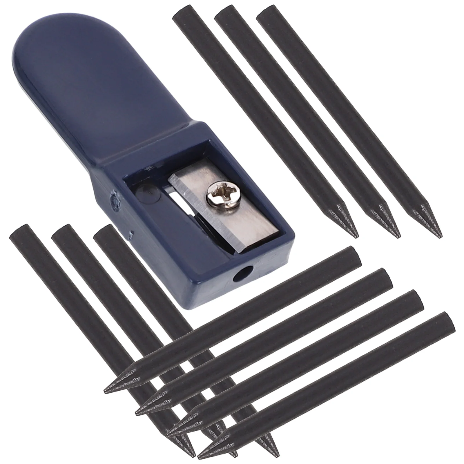 

1 Set 2mm Compass Core Replacement Lead Stationery with Sharpener for Students Drafting Tools Compasses Tool