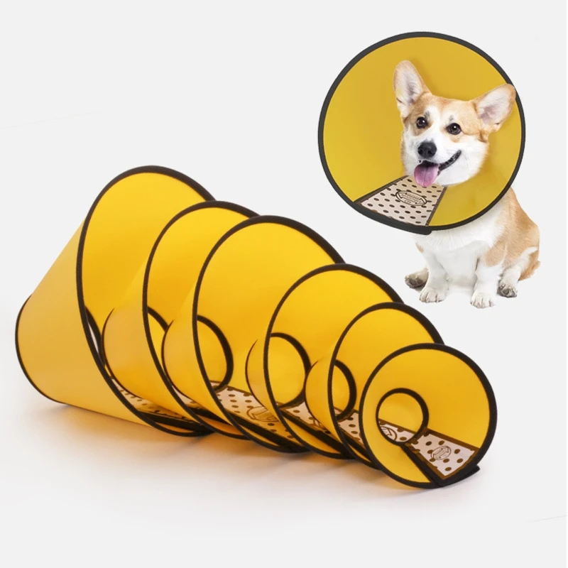 

Elizabethan Collar For Small Large Dogs Anti Bite Grasping Licking Collar Puppy Cat Recovery Cone Ring Pets Pet Care Accessories