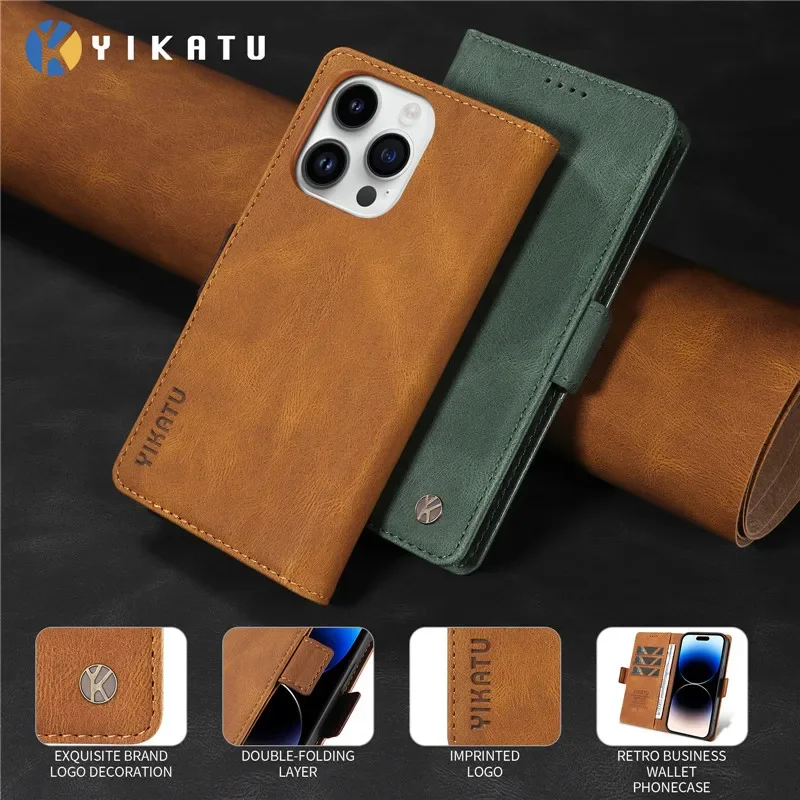 Кожаный чехол-бумажник для Motorola Moto G14 4G G54 G84 5G G32 MotoG14 G 14 84 магнитные чехлы