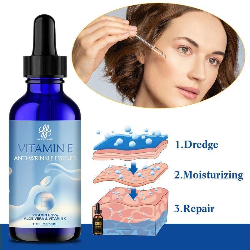 

Эссенция для ухода за кожей лица, отбеливающая эссенция с витамином Е, 10000 мг