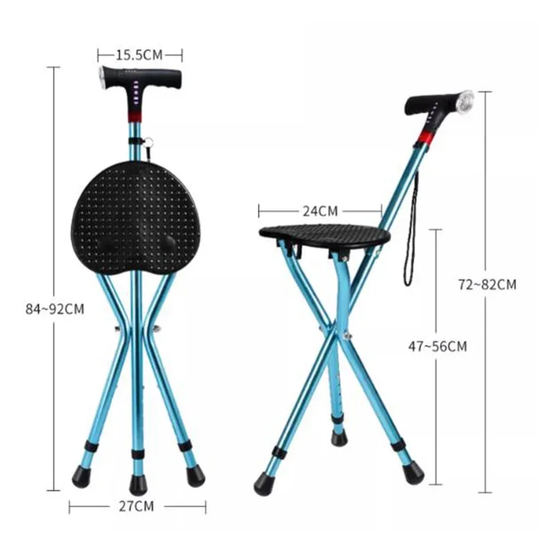 Табурет из алюминиевого сплава сверхлегкий портативный стул для пожилых людей