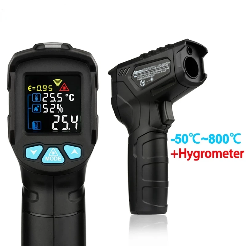 

Thermometer Digital 800 Degree Infrared Thermometer Thermal Imager Laser Thermometers Pyrometer Hygrometer Thermostat Termometro