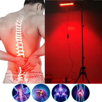 Red Light Therapy Back Muscle Knee Joint Stiffness Body Pain Relief Lose Weight Slim Body Fat Burning Machine LED Infrared Lamp