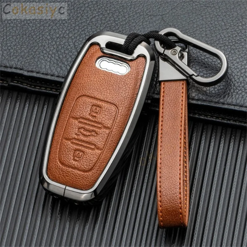 Чехол для ключей от автомобиля сумка Audi a1 a3 8v a4 b8 b9 a6 a5 c7 q3 q5 q7 tt автомобильные