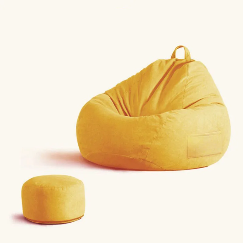 markii Classic Round Lazy Sofa Minimalist Kawaii Bean Bag Nordic Style Minimalista Divano Gonfiabile Furniture Darmowa wysyłka