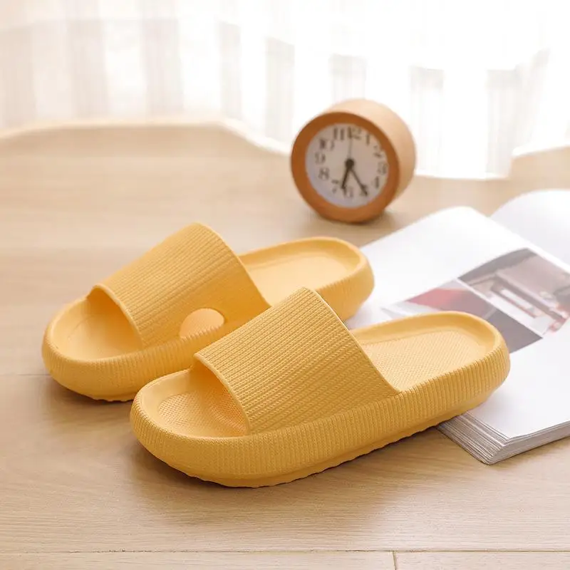 

2022 Women Shoe Summer Beach Sandal Slipper Quick-drying Non-slip Thick Sole Bathroom Waterproof Slides Indoors