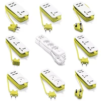 eu power strip network filter portable eu schuko sockets 1 5m multiple electric extension socket with 4 usb port fast charging