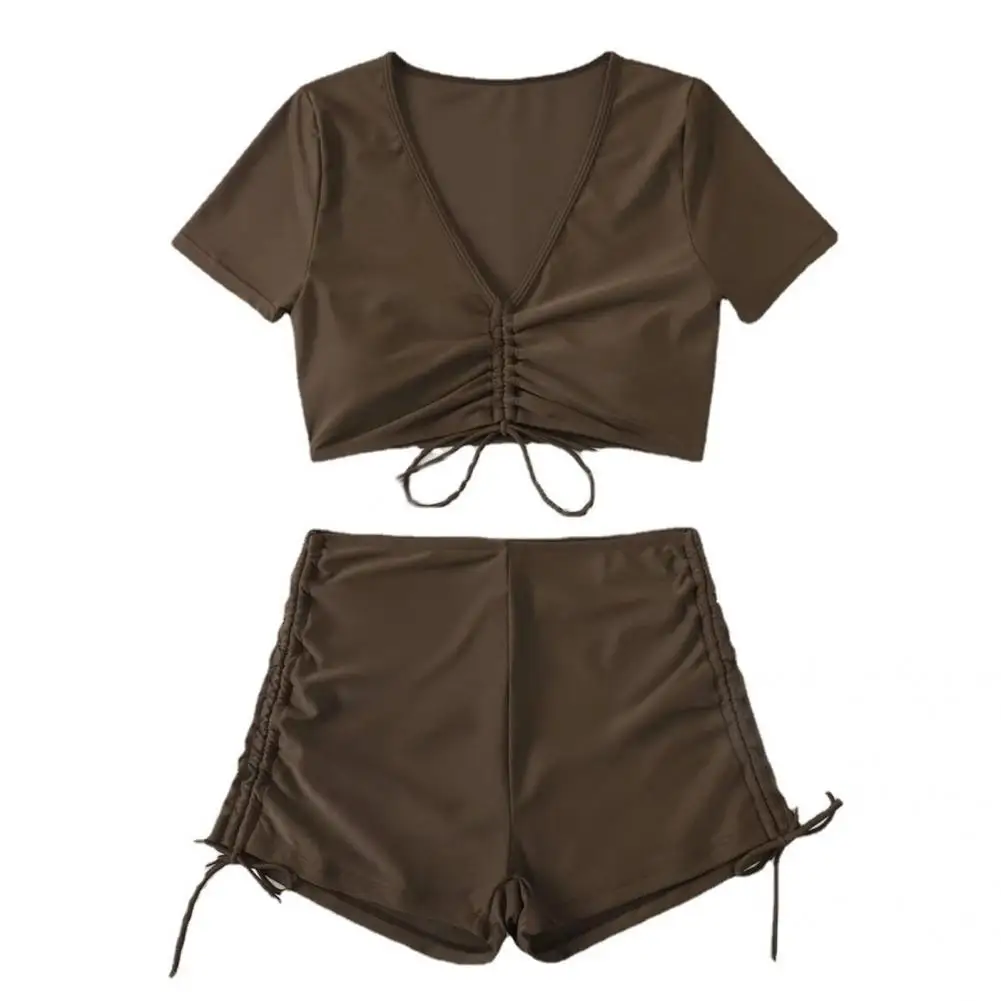 

Good Elasticity Comfortable High Waist Tummy Control Bathing Suit for Spa