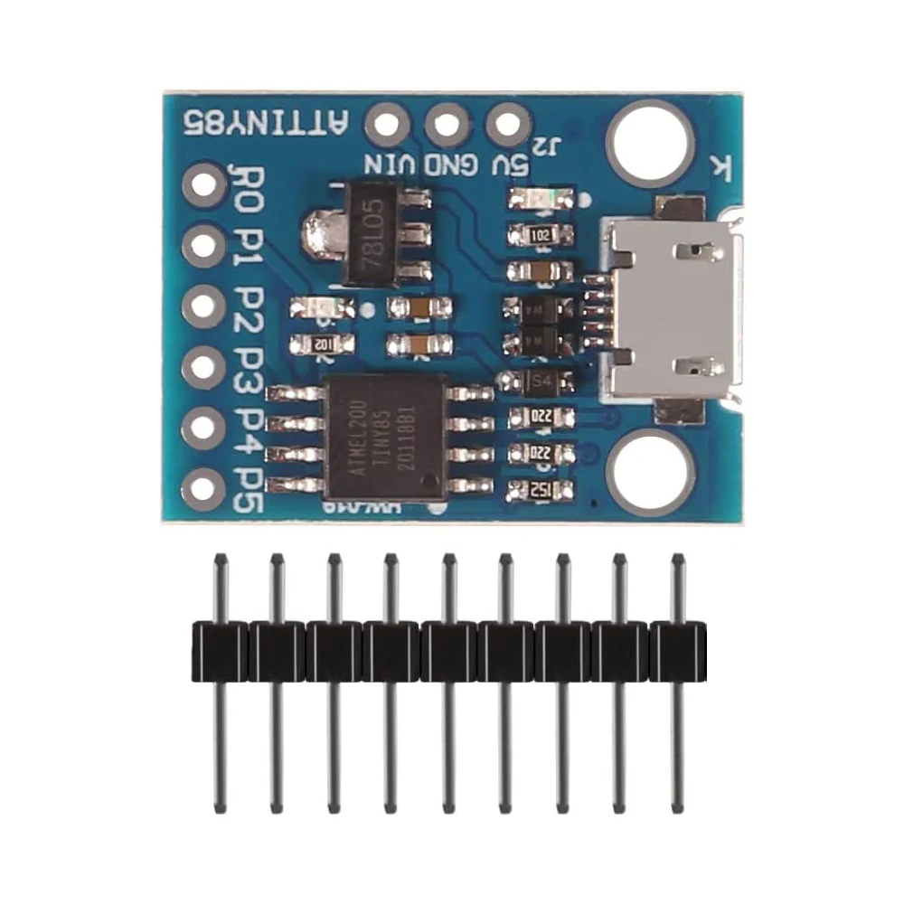 Плата разработки Micro USB TINY85 Digispark Kickstarter макетная плата ATTINY85 модуль для Arduino IIC I2C 1