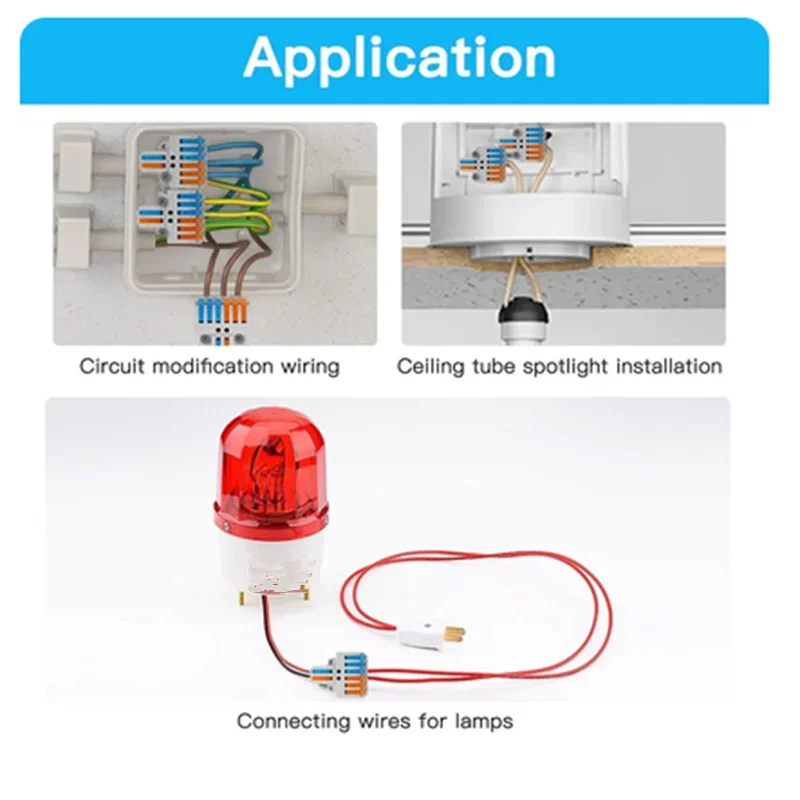 9 шт. компактные соединители для проводов AWG 28-12