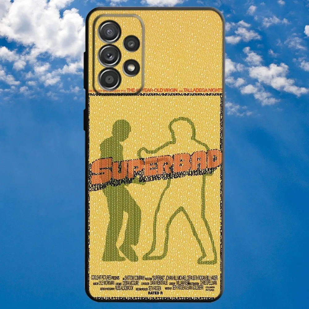 Чехол для телефона Mclovin Movie Superbad Samsung S21 S22 Ultra S20 S30 plus S23 ultra 5G мягкий черный чехол