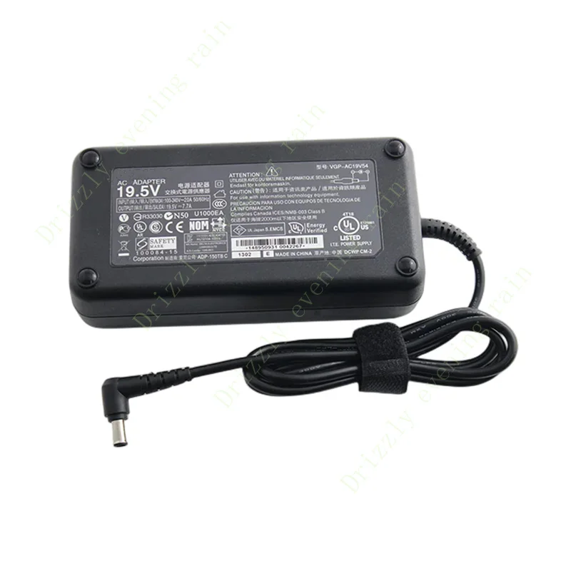 Оригинальное зарядное устройство адаптера питания 150 Вт ADP-150TB C VGP-AC19V17 VGP-AC19V18 ADP-150NB