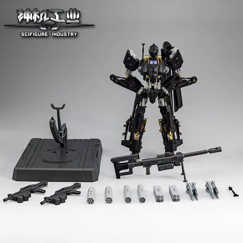 Фото В наличии Shenji Industrial Transformation SCIFIGURE INDUSTRYCAIC Z-10 WZ10 Aegopter Fighter Коллекция игрушек Stat Gift