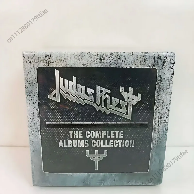 Фото Коллекционный набор CD-дисков Judas Priest: Полная коллекция альбомов (19 дисков) для любителей хэви-метала, музыкальные записи, саундтреки для Walkman, коробка для косплея №1