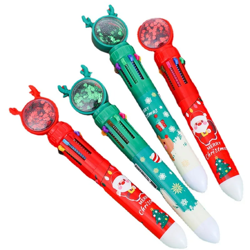 

Шариковая ручка, 0,5 мм, 10 цветов