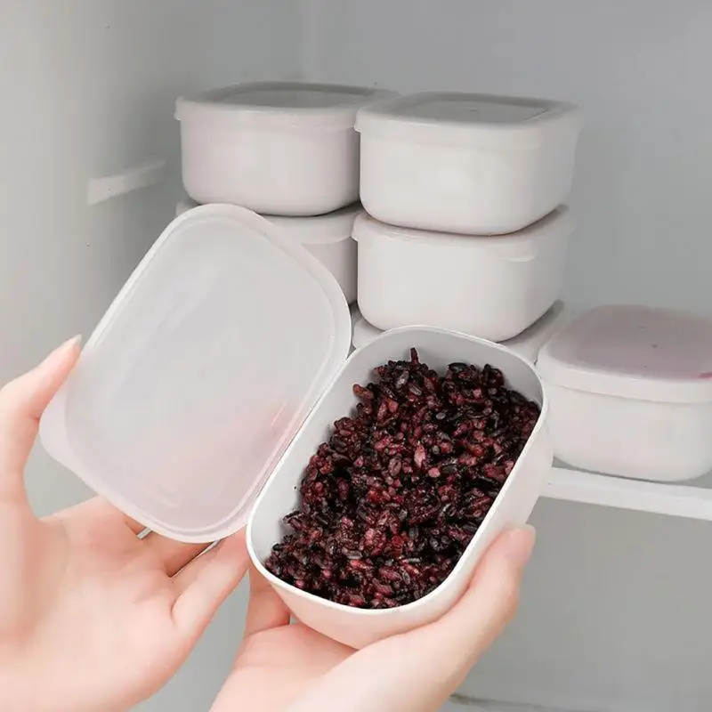 

Mini Refrigerator Fresh-keeping Box Diet Lunch Box Bento Microwae Heating Container Food Storage Box Anti Skid Sealed Cold Box