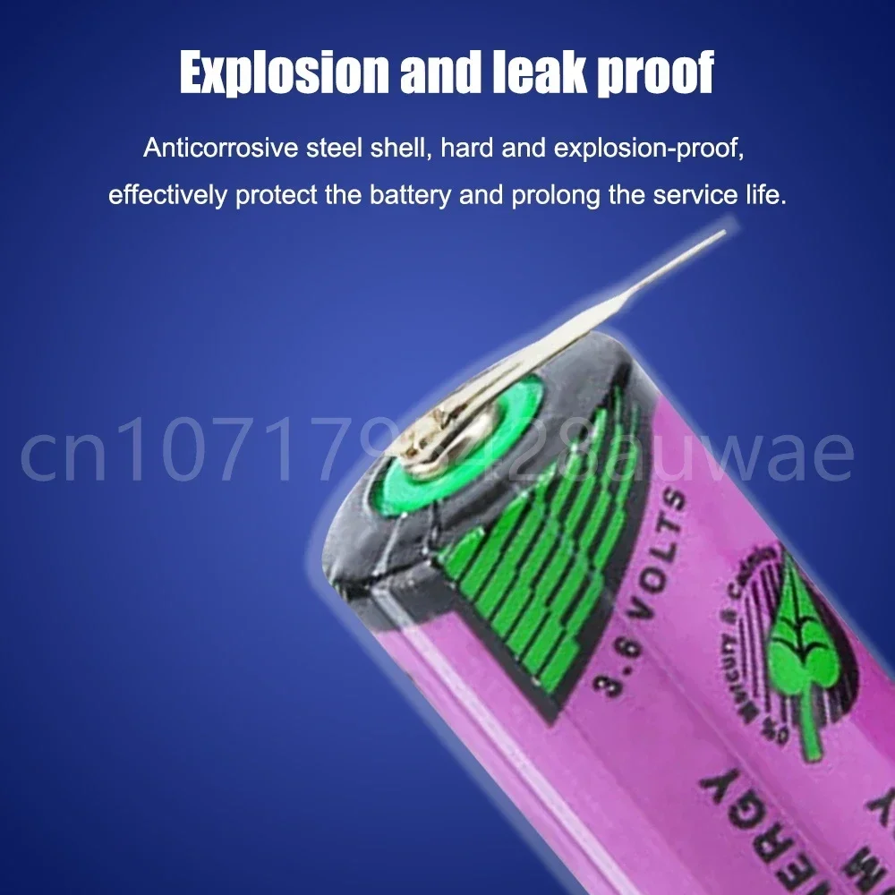 20 шт. TL-5955 14335 2/3AA 3 6 В 1650 мАч с литиевой батареей на ножках для станка ЧПУ PLC сменный