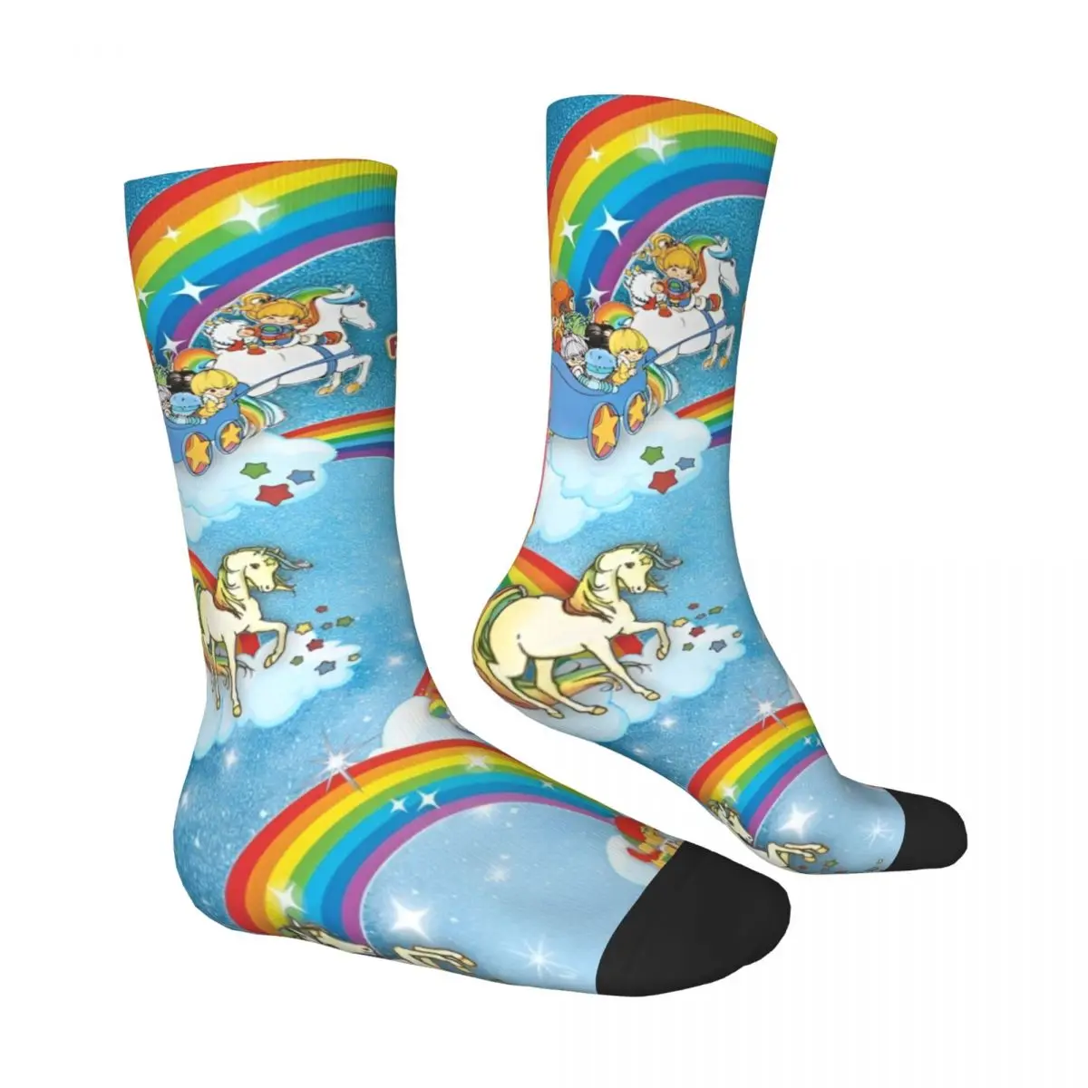 Носки Rainbows Brites модные чулки для взрослых и мужчин высококачественные носки