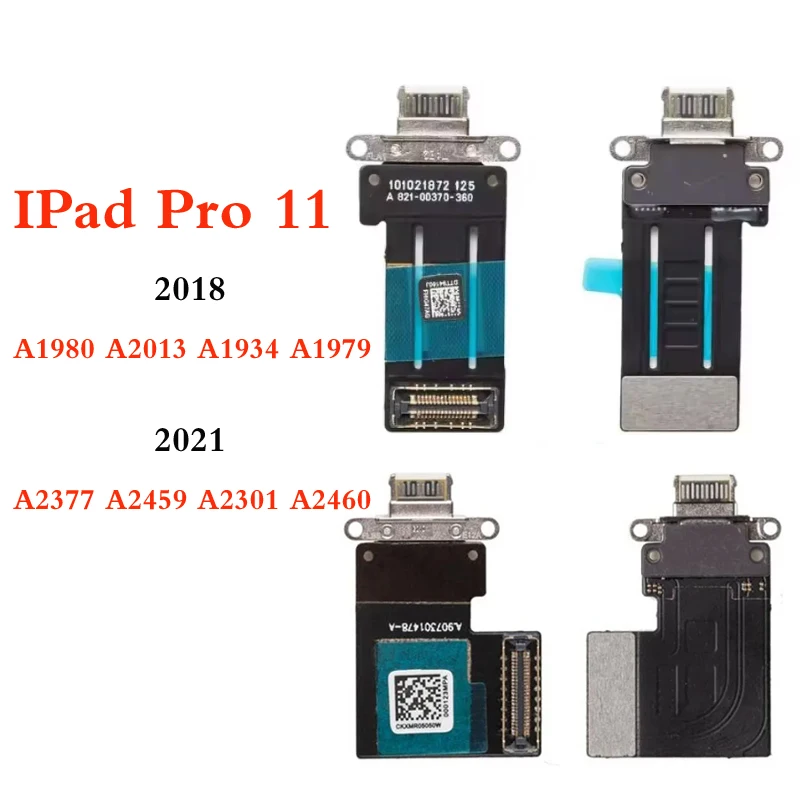 5 шт. USB-разъем для зарядки док-станции гибкий кабель iPad Pro 11 дюймов 2018 2021 A1980 A2013 A1934