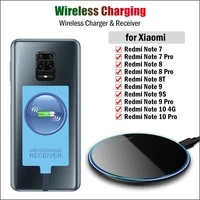 Wireless Charger Receiver for Xiaomi Redmi Note 10S 11S Pro Max Wireless Charging Adapter Type-C Connector