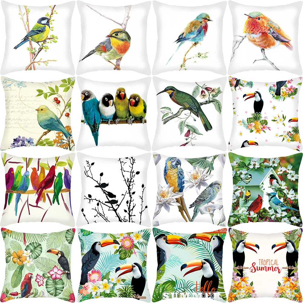 Тропические растения Toucan супер мягкие бархатные искусственные автомобильные