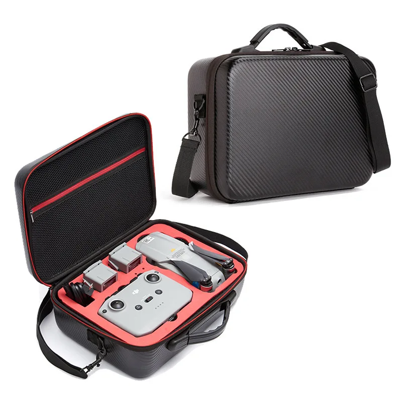 

SYZM Storage Box Shoulder Bag Leather Storage Bag Aerial Photography Aircraft Storage