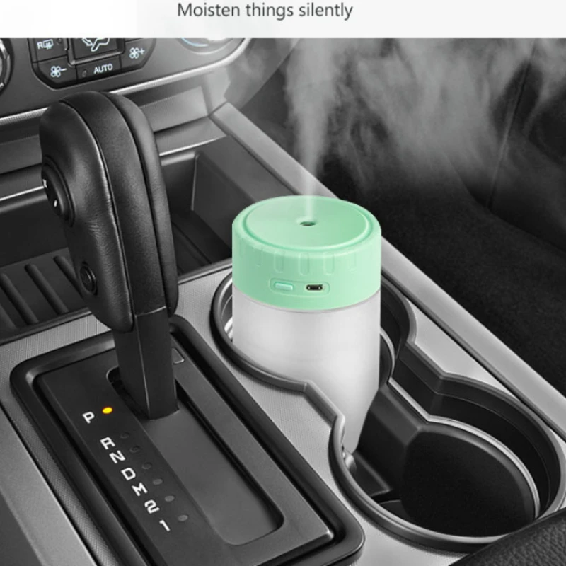 

Мини-увлажнитель 400 мл, USB, светодиодный-подсветкой, для дома, автомобиля