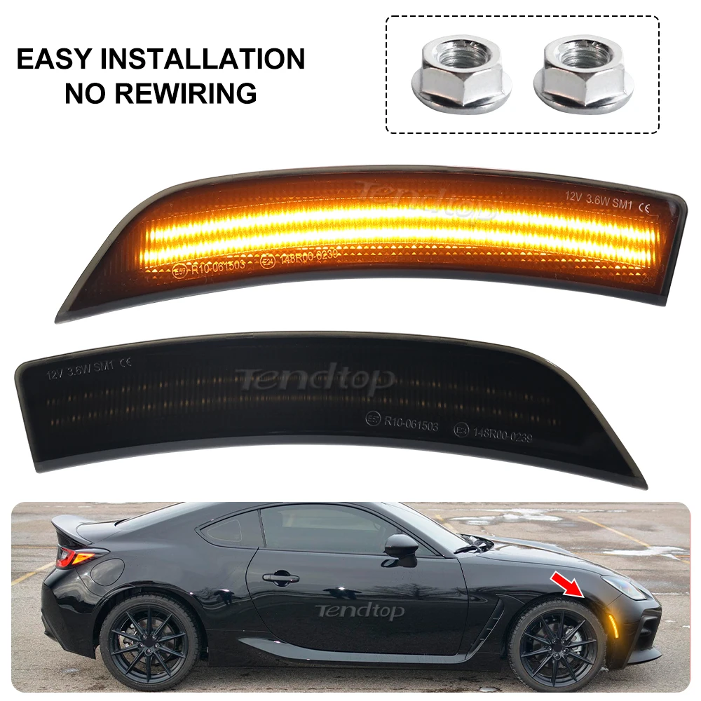 Фонарь поворотный для Toyota GR86 ZN8 Subaru BRZ ZD8 2022 -2024 2 шт.