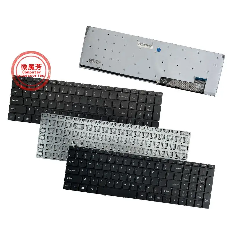 

Клавиатура для ноутбука MB3661028 с английской раскладкой для шлюза, 15,6 дюйма, ультратонкая зеркальная фотография