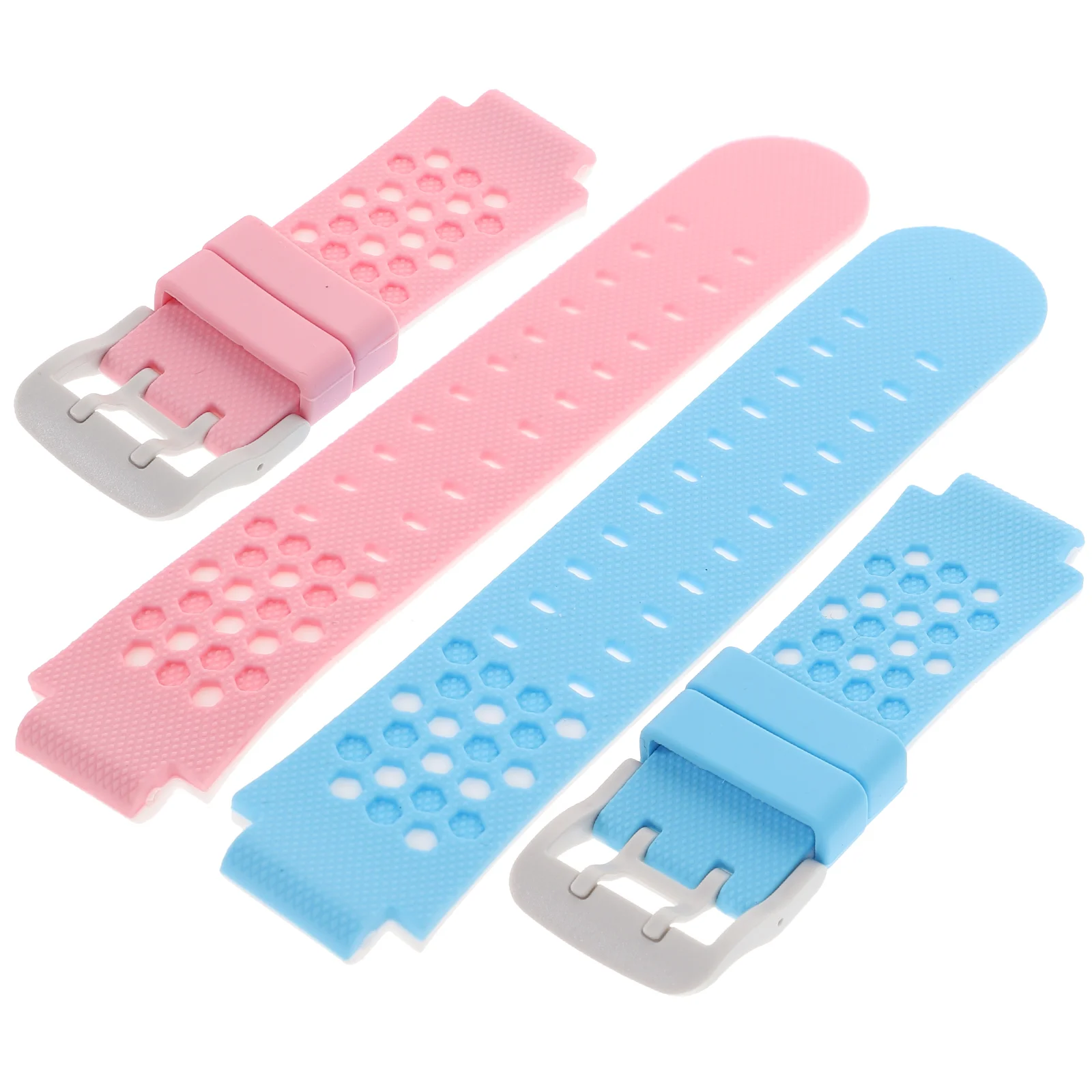 

2pcs Children Phone Watch Eco-friendly Watchband Exquisite Watch Strap for Children Kids with 15mm Quick Release