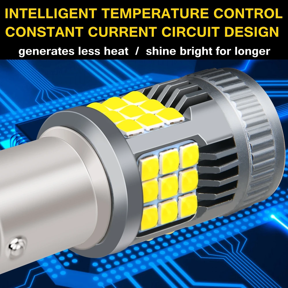 Сверхъярсветодиодный Светодиодная лампа Canbus 2 шт. стоп-сигнал для автомобиля
