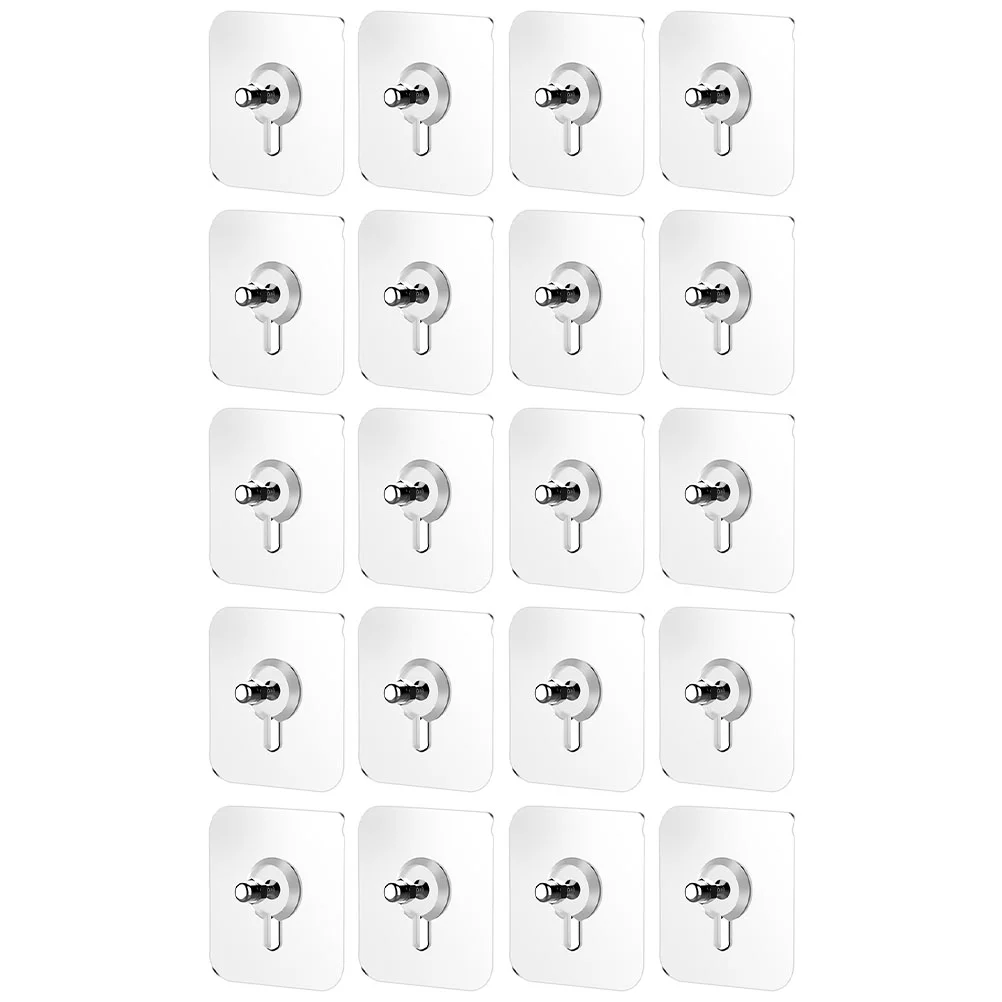 

20 шт., клейкие крючки для ногтей