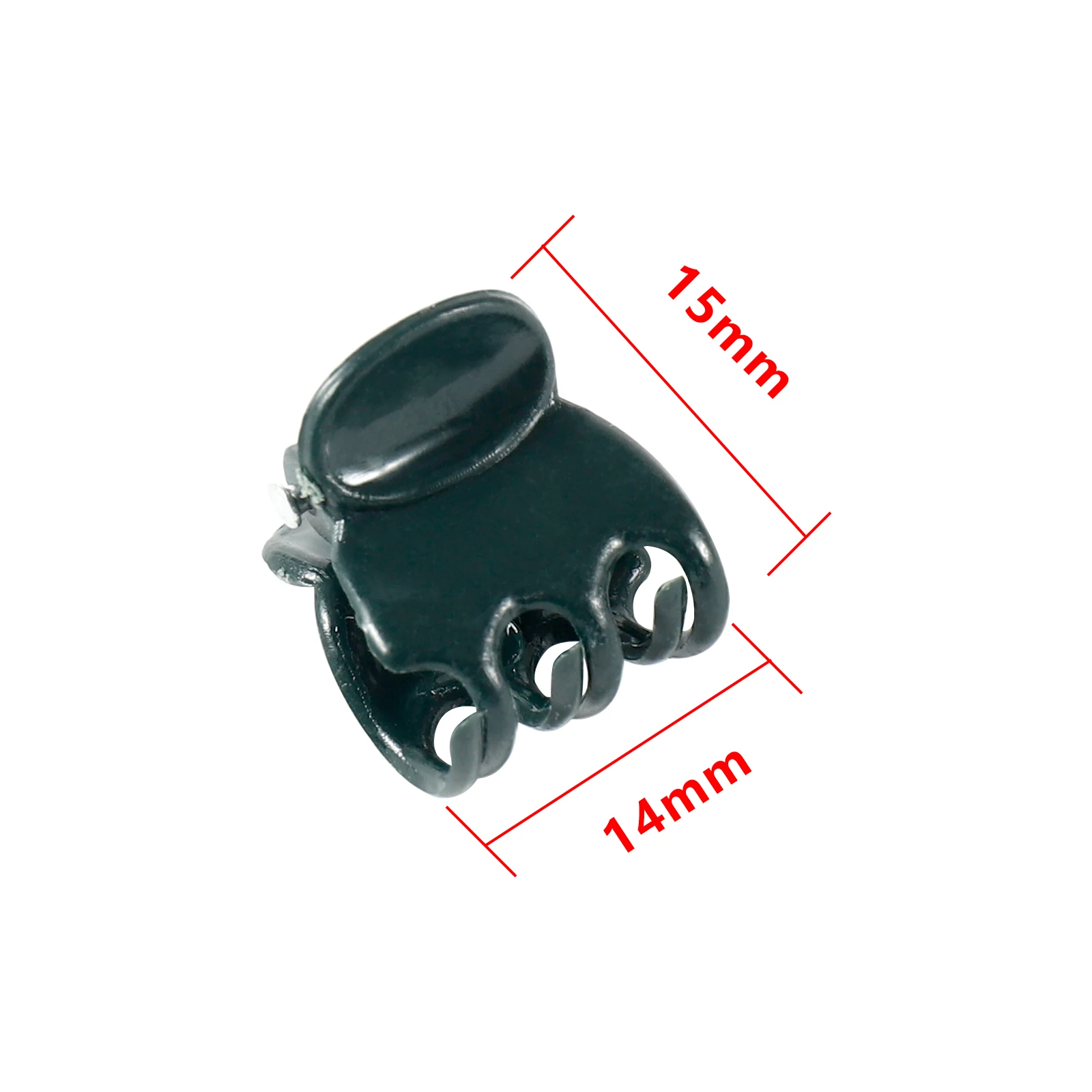 

Пластиковые зажимы для растений темно-зелёного цвета