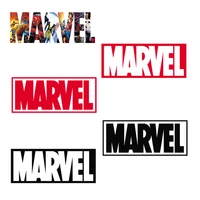 disney marvel logo stickers appliques iron on transfers for clothing custom thermoadhesive patches cheap things free shipping