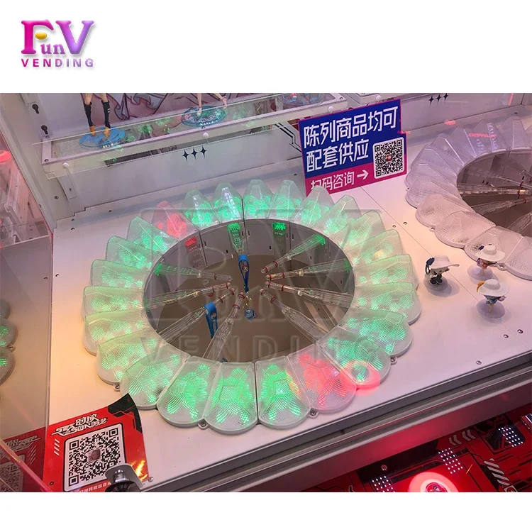 Игровой автомат с монетами вращающийся на удачу выигрывает закуски призы сезона