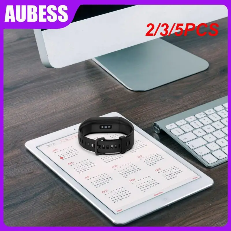 

2/3/5PCS For Huawei Band 4 Watchband Replacement Bands Adjustable Wristband Waterproof Thickened Sport Watchband Unisex